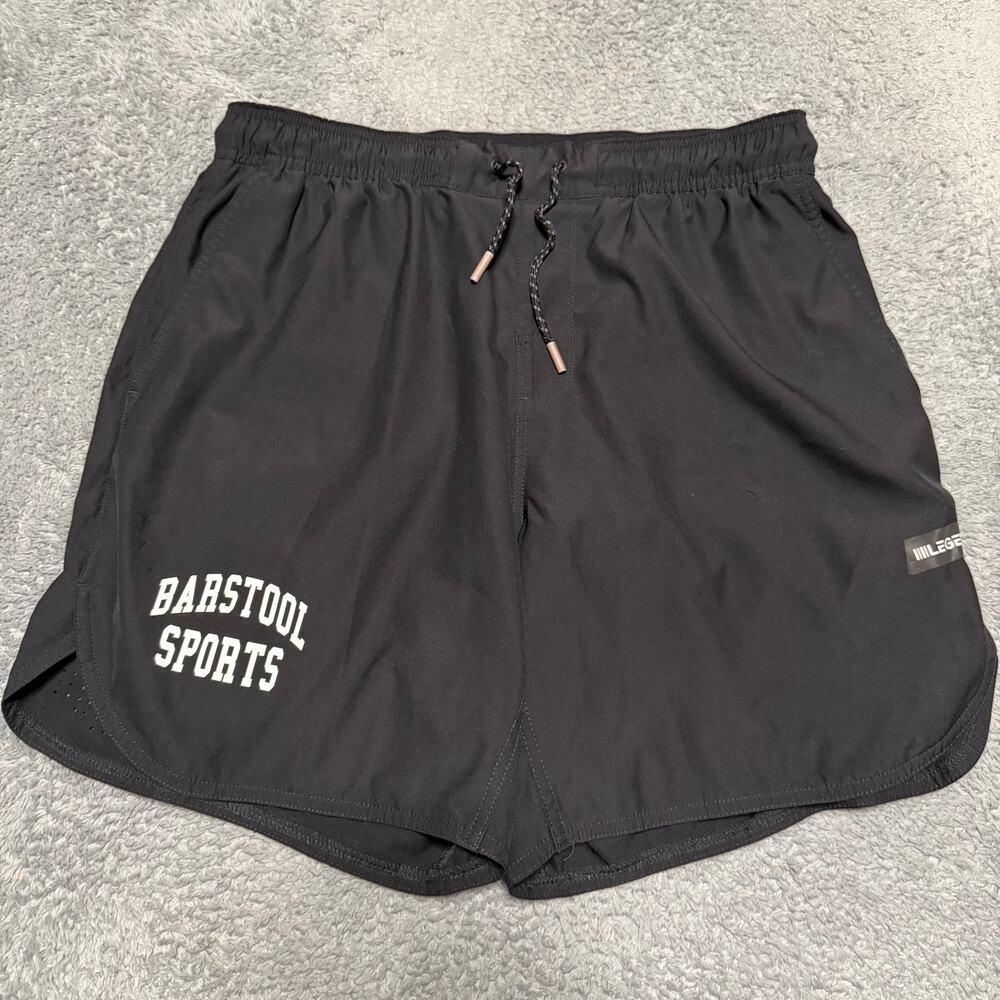 Legends Barstool Sports Men’s Large Black Running Athletic